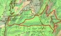 mapa ruta canal escaleta